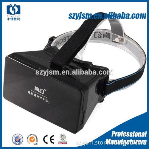 2016 Google Cardboard VR BOX Pro Version VR Virtual Reality 3D Glasses +Smart Bluetooth Wireless Mouse/Remote Control Gamepad